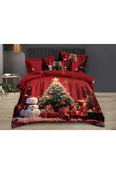 naniland.ro Christmas bed linen without elastic 6 pieces Elf CR003