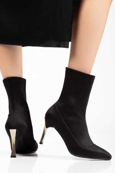 RODEMA STREÇ KADIN TOPUKLU SİVRİ BURUN BOT