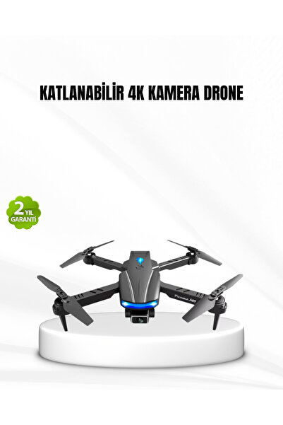 UCUZTEKNO Wi-Fi Bağlantılı 4K Drone Katlanabilir ve 360° Takla Özellikli