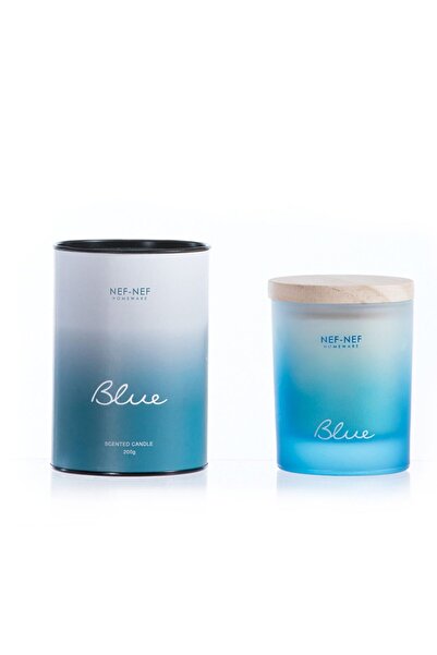 Nef Nef Homeware Lumânare parfumată Nef-Nef Albastră 200g