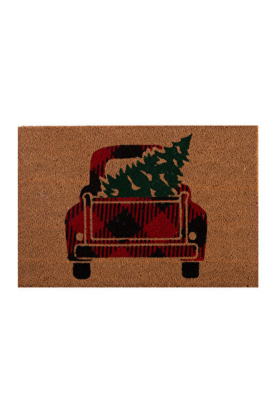 Nef Nef Homeware Nef-Nef Car Tree Entrance Doormat 40x60 cm brown-red