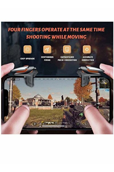 Generic Mobile Trigger PUBG Game Controller - One Pair