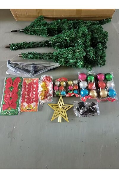 hoffmans Χριστουγεννιάτικο δέντρο τεχνητό διακοσμημένο με χοντρά κλαδιά και β...