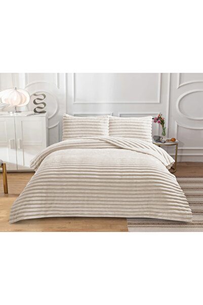 GOBLETTE HOME سلسلة سيرا - شتوي - غطاء سرير مزدوج من قماش ويلسوفت - طقم بطاني...