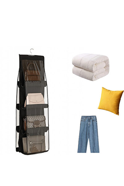 OEM Set of 2 Kyylz bag holders, 117 x 16 x 35 cm, textile, black