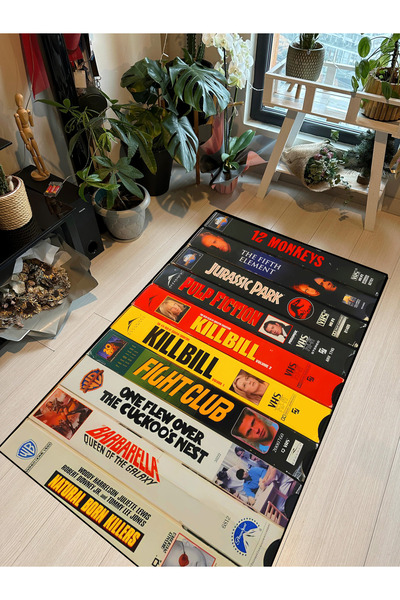 Soytarı Film DVD Halı Pulp Fiction Kill Bill Fight Club