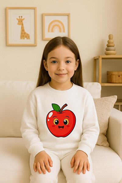 playwear Παιδικό βαμβακερό φούτερ με στάμπα ELMA, για ΗΛΙΚΙΕΣ 3- 4 -5 -6 -7 -...
