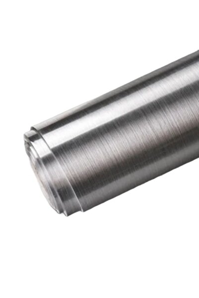 RABY Self-adhesive film with stainless steel look, silver, waterproof, 60x300 cm