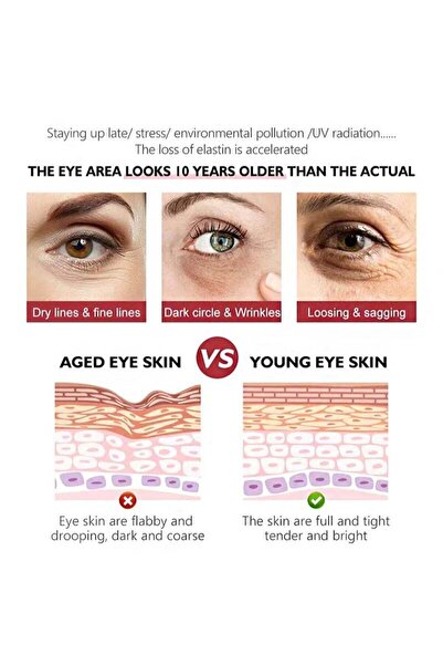 Vibrant Glamour Vibernet Glamour Retinol Eye Cream, Anti-Aging & Anti-Puffiness, Improves Dark Circles and Reduces F