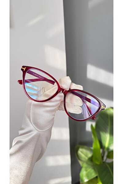 LOOKUP NEW Cat Eye Cat Eye Bone Transparent Women Men Unisex Blue Light Protecting Screen Glasses Eyewear