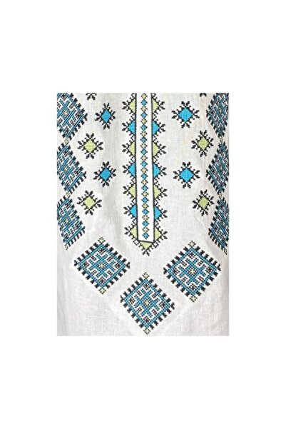 rody's forever Women's blouse O25 white/light blue , size 2XL