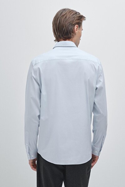 Massimo Dutti Slim fit streç gömlek