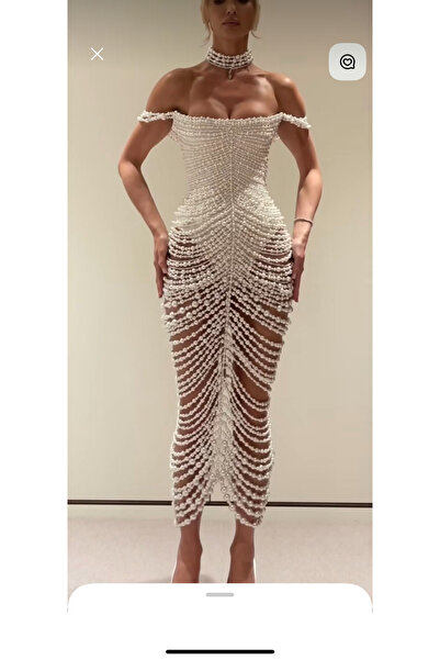 Meg kids İnci elbise