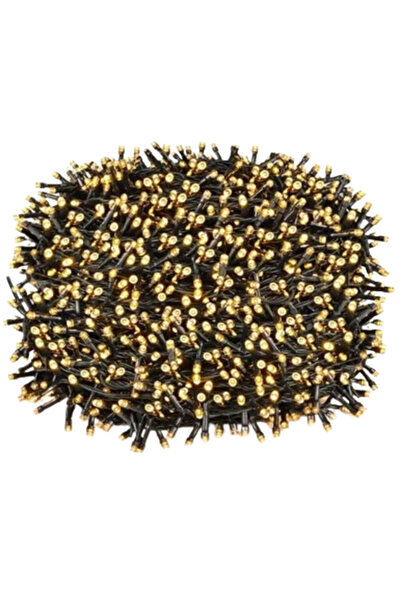 SIKS Lumină solară liniară de Crăciun, 40 m, 400 LED-uri, exterior, panou sol...