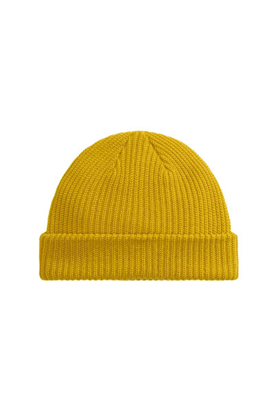 Vans Core Basic Cuff Beanie Hat Vn000Qb4Emx1 Yellow