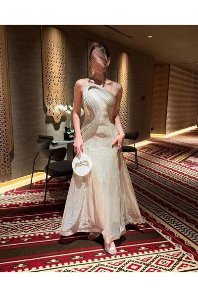 ALANOOD FASHION فستان العنود بتصميم سهرة أنيق