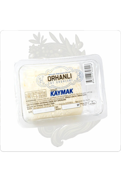 ORHANLI SÜT ÜRÜNLERİ ORHANLI KAYMAK 140 GR