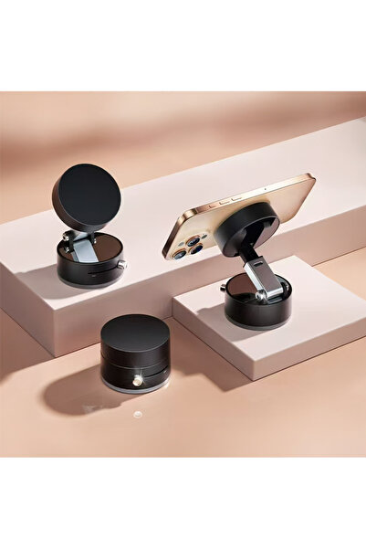 Lopard A2 Pro 180° Dönebilen Vakumlu Araç İçi Telefon Tutucu — Güçlü Tutunma, MagSafe Uyumlu