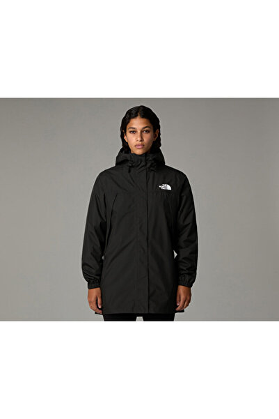 THE NORTH FACE W Antora Rain Parka Women's Outdoor Raincoat Nf0A8Bkcjk31 Black