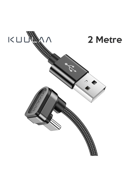 Genel Markalar U-shape Mobile Game USB Type C Oyuncu Şarj Kablosu 2Metre