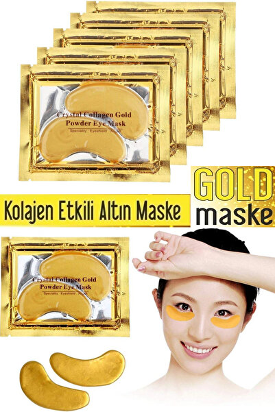 ESENLİWE Altın Maske ( Göz Altı Için ) Bio-collagen 3 Adet Göz Altı Maskesi
