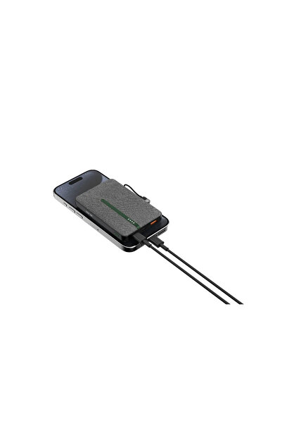 Green Lion باور بانك كيوتو ١٠٠٠٠ مللي أمبير/ساعة، قوة ٢٠ واط - أسود