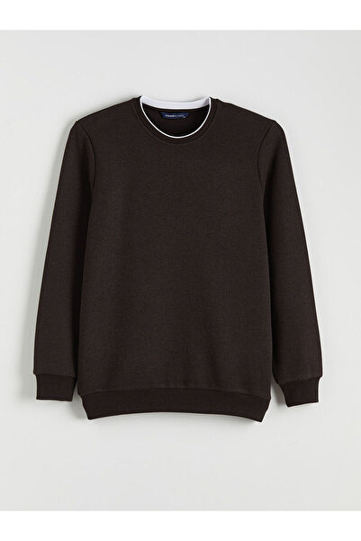 LC Waikiki Ανδρικό φούτερ με μακρυμάνικη λαιμόκοψη