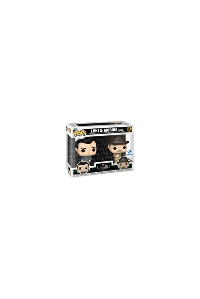 MASKOETİCARET Funko Pop! Marvel: 1893 Loki & Mobius 2-Pack Shop Exclusive