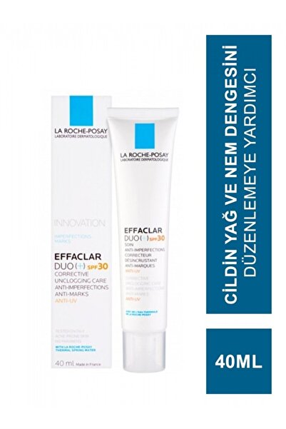 La Roche Posay Effaclar Duo (+) Spf30 - Yağlı Ciltler Için Krem 40ml