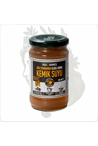 Veg&Bones VEG &BONES JÖLE KIVAMINDA İLİKLİ DANA KEMİK SUYU 320 ML