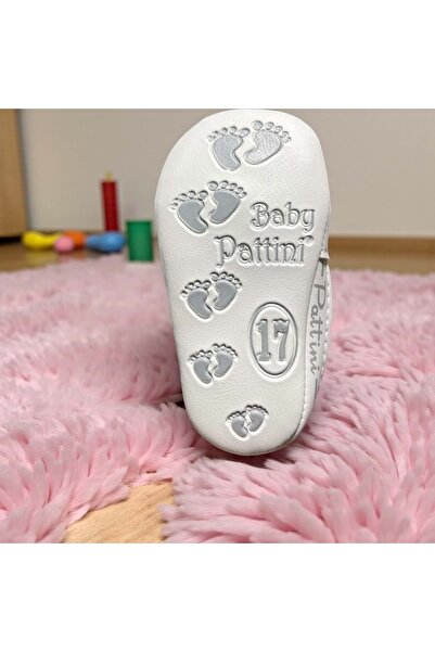 NECİXS BEBEE Eco-Leather Sports Booties White