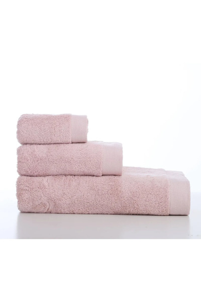 Nef Nef Homeware Set Bianca - 3 Prosoape de Bumbac Roz