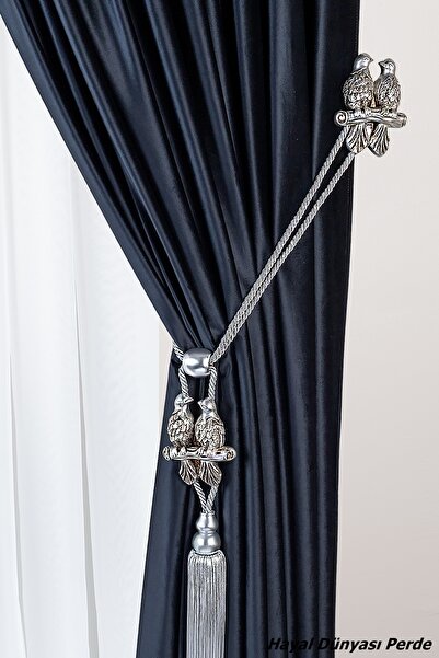 Hayal Dünyası Özel Tasarım Kuş Detaylı Dekoratif Renso ve Braçol Takım