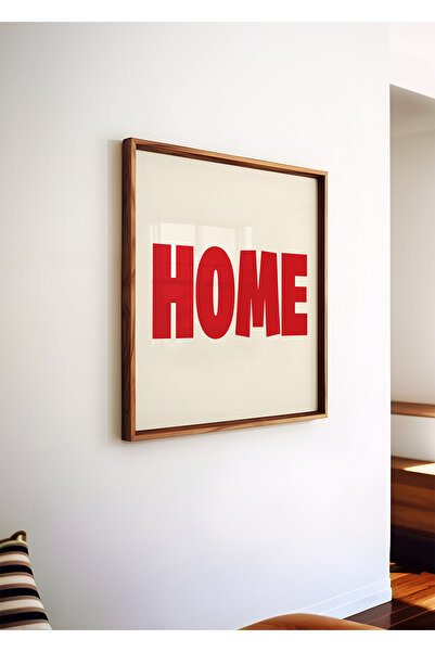 ARTHOUSECOLLECTIVE ACASA – Tipografie modernă - Poster pătrat - Poster fără c...