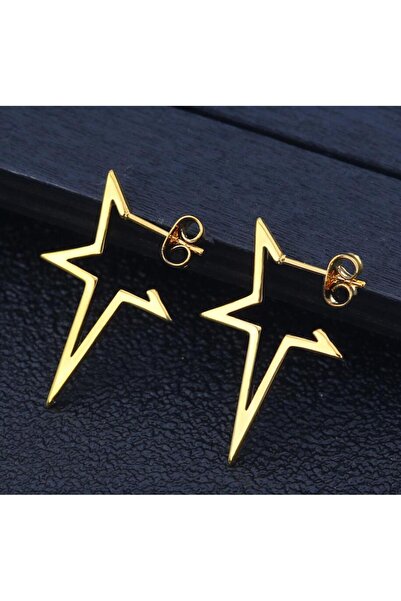 Choice GED041G 2024 New Star Earings Punk Stud Earrings Stainless Steel Everyday Teen Jewelry Pentagram Ear