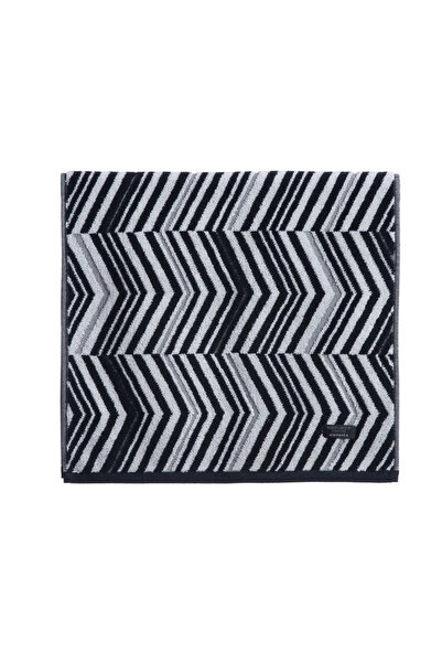 Nef Nef Homeware Face Towel Armin 50x90 Grey Black