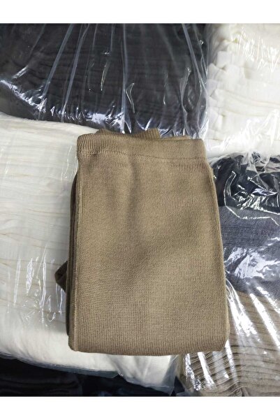 aryam butik Thick Winter Knitted Thessaloniki Leggings Underwear Knitted Bottom Underwear 80% Wool