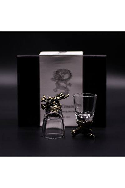 Ancient wisdom Gift Set of 6 Bottom Up Shot Glasses 50 ML
