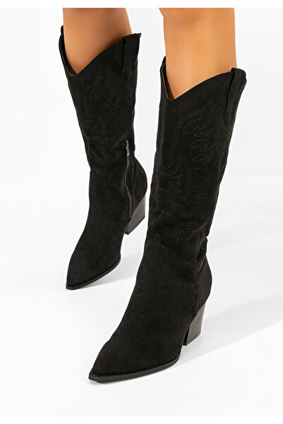 B T Shoes Cizme cowboy damă Josephina negre