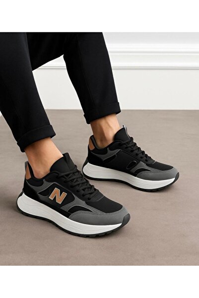 Generic Men’s Trendy Casual Sneakers | Lightweight Streetwear Shoes ,Breathable Comfortable Lace-Up Trainers