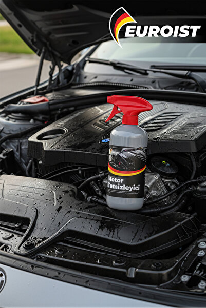 euroist Motor Temizleyici 500 ml – Güçlü Yağ ve Kir Sökücü Formül ile Derinle...