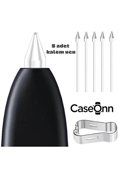 Samsung Caseonn Galaxy Tab S10 FE Plus Kalem Ucu 5 Adet Beyaz