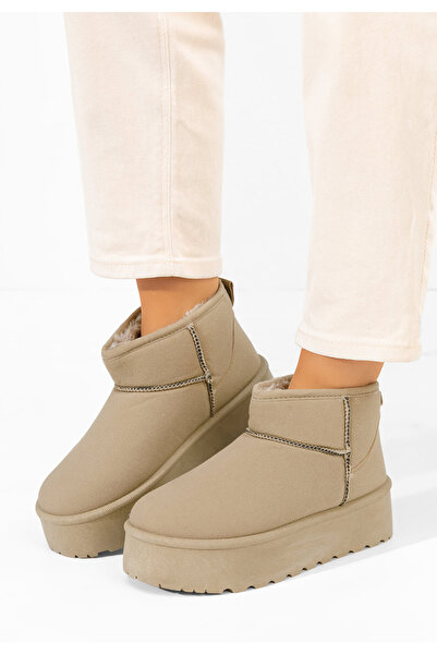 B T Shoes Μπότες τύπου ogg Sereena χακι