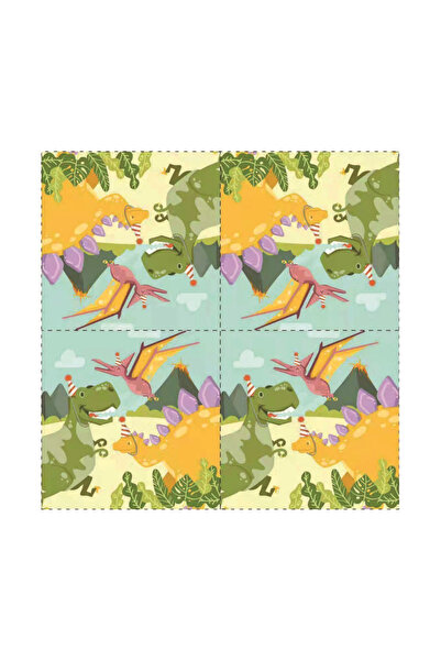 Mirific Party Multicolor cake napkins, 2-ply, 33×33 cm, dinosaurs
