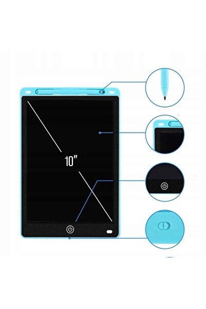 Avex 10" graphics tablet for children, Blue color, AVX-WT-RYMT-8.502-BLUE