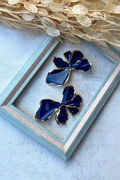 Meva Takı ve Aksesuar Flower Earrings I Mev'Art Collection