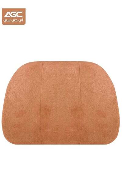 AGC وسادة مسند رأس السيارة من إسفنج الذاكرة لدعم الرقبة بشكل مريح HC-1012 - بني