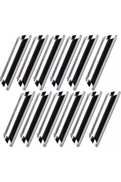 RABY Set de 12 forme cilindrice premium pentru rulouri de patiserie 12,5 cm