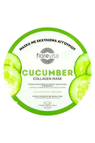 MYONNA IT & E- COMMERCE Fiorevita Face Mask, Cucumber & Collagen, 18g