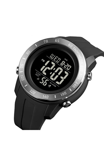 Skmei Men's Watch Chronograph Digital Sport Black Silicone